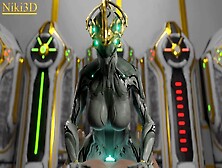 Nyx Prime Warframe Riding Animation