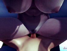 Attack on titans - point of view Annie Hand Job and head with