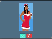 Lewd Mod Xxxmas [Pornplay Asian Cartoon Game] Ep. Two Nudes With Christmas Fine Outfit Simulator