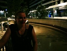 Met a ebony man on the street and gave him cum in my throat