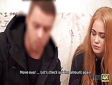 Rose Wild caught trying to skirt debt payment with rough doggystyle sex