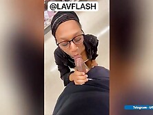 BBC Dickflash and Public Cum on Tits