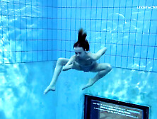 Anna Netrebko In Striped Swimsuit And Small Tits Teen (18+)