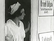 Granny Doctor Healing Old Man's Erection Problems (Vintage)