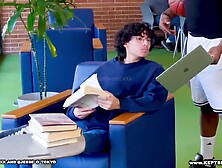 LIL COLLEGE MAN GETTING BANGED BY THE MATURE SENIOR AND GET HIS CONSTRICTED APERTURE BRED