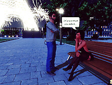 3DXChat - Seductive Paris - Consolation with spunk