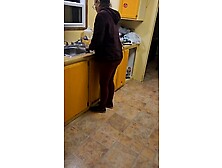 Creeping on mom at my house