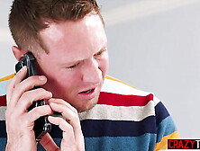 Stuck your cock inside me doctor and fuck me hard in front of my bf