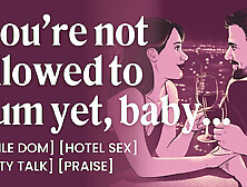 ASMR Audio Porn: Male Dom Edges Her with a Remote Toy in Public and They Have Hotel Sex Afterwards – Erotic Audio for Women