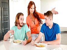 Mommy Got Boobs - reverse cowgirl action