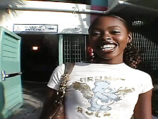 Petite Whore Brown Suga Takes On A Massive Cock