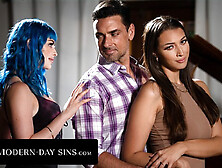 Pawg Wife Bella Almost Caught Her Sneaky Husband With Mistress Jewelz!