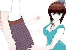 Nabiki Tendo and I have intense sex in the restroom.  - Ranma ½ Anime