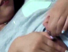 Hot Amateur Babe Fingers Herself While Being Watched Closely - POV