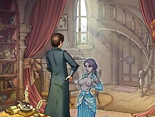 Ghost Girl Gets a Thick Facial from the Horny Headmaster - Innocent Witches Ghost Porn - Cumshot Slutty ghosts