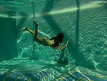 Irina Russaka Aka Stefanie Moon Underwater Swimming