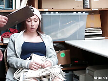 Rogue Security Guy Fuck The Out Of Young Shoplifter With Hayden Hennessy (18+)