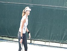 Garbine muguruza - thick ass in spandex