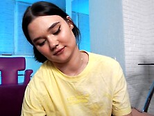 Не удержалась и отсосала