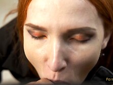 Red-haired MILF shares family secrets in porn,  instructing DT lessons to inexperienced whores and whores.