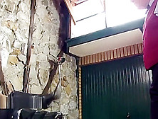 Slave lick her long Boots