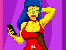 Cartoon parody,  wife