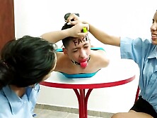 Popular School Hunk Turned Sissy Slut Slave By Evil Femdom Brats! (18+)