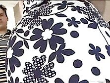 Nerdy BBW with glasses and big tits fucks on couch