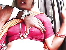 Telugu step mom car sex long drive for sex with step son, telugu dirty talks.