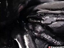 Kawasakiyoshi. Com - Asian Damian Dragon And Yoshi Kawasaki Breed Raw Splattering Oily