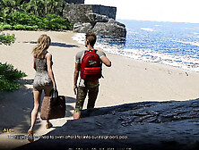 The Neverwhere Tales: Hot Fit Sexy Ass Blondie on a Private Beach in Bikini - Episode 6