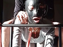 30 Minutes Bondage Fucking And Sucking On Miniskirt,  Pantyhose And High Heels,  With Cum On Tits