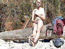 Nudist Ejaculation In Public