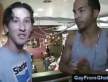 Public Anal Gay Sex In Lunchroom