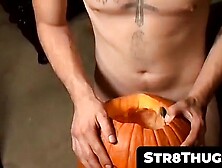 Str8Thugs. Com - Billy And Chain Having A Special Treat On A Halloween Night In Duo Play