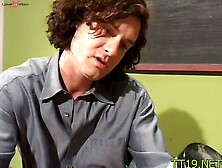 Mouthwatering blonde Amber Raye enjoys facials after sex