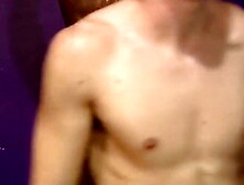 Bare captive DJ whipped and fondled by master CJ Connors