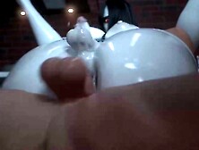 3D animated porn Saduko gets her ass pounded