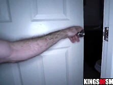 Step brother perving on black step sister - Jeni Gal