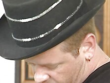 Horny redhead granny gets fucked by porn actor