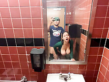 Whole Foods Public Bathroom Sex (Real Amateur Video with Hailey Rose)