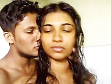 North Indian Beauty Sucks Her Bf And Receive It