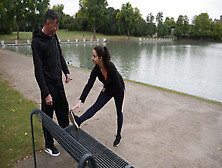 Curvy Big Ass Teen Emma Fucked In Her Workout