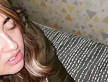 Fully Clothed Sexy British Amateur Slut JOI & Blowjob - Cuckold Wife Dirty Talk Whilst Husband Is Edging