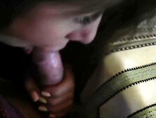 LEWD GF Has Risky Oral Sex In Public Restaurant