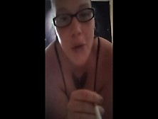 Smoking Skank Nailed Hard From Butt