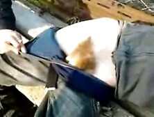 Passed Out Guy Gets Dick Exposed