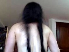 A jovem Luna Ruiz se senta no pênis de Franco em POV