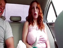 Red Head Sex - Big Boobed Redheaded Rebecca Blows And Fucks Dick