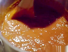 Pizza Cooking Turns Into Lesbian Hot Fun